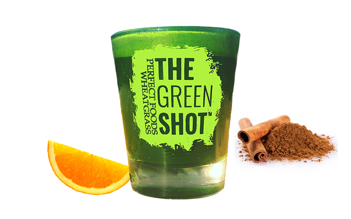 wheatgrass, the green shot, the party shot, ways to drink wheatgrass, wheatgrass shots