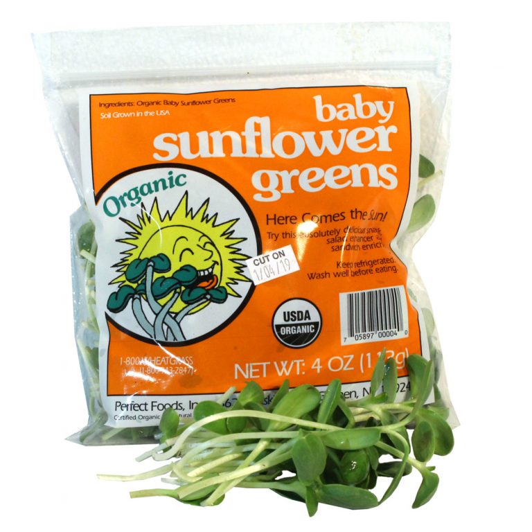 Sunflower Microgreens 4oz Bag