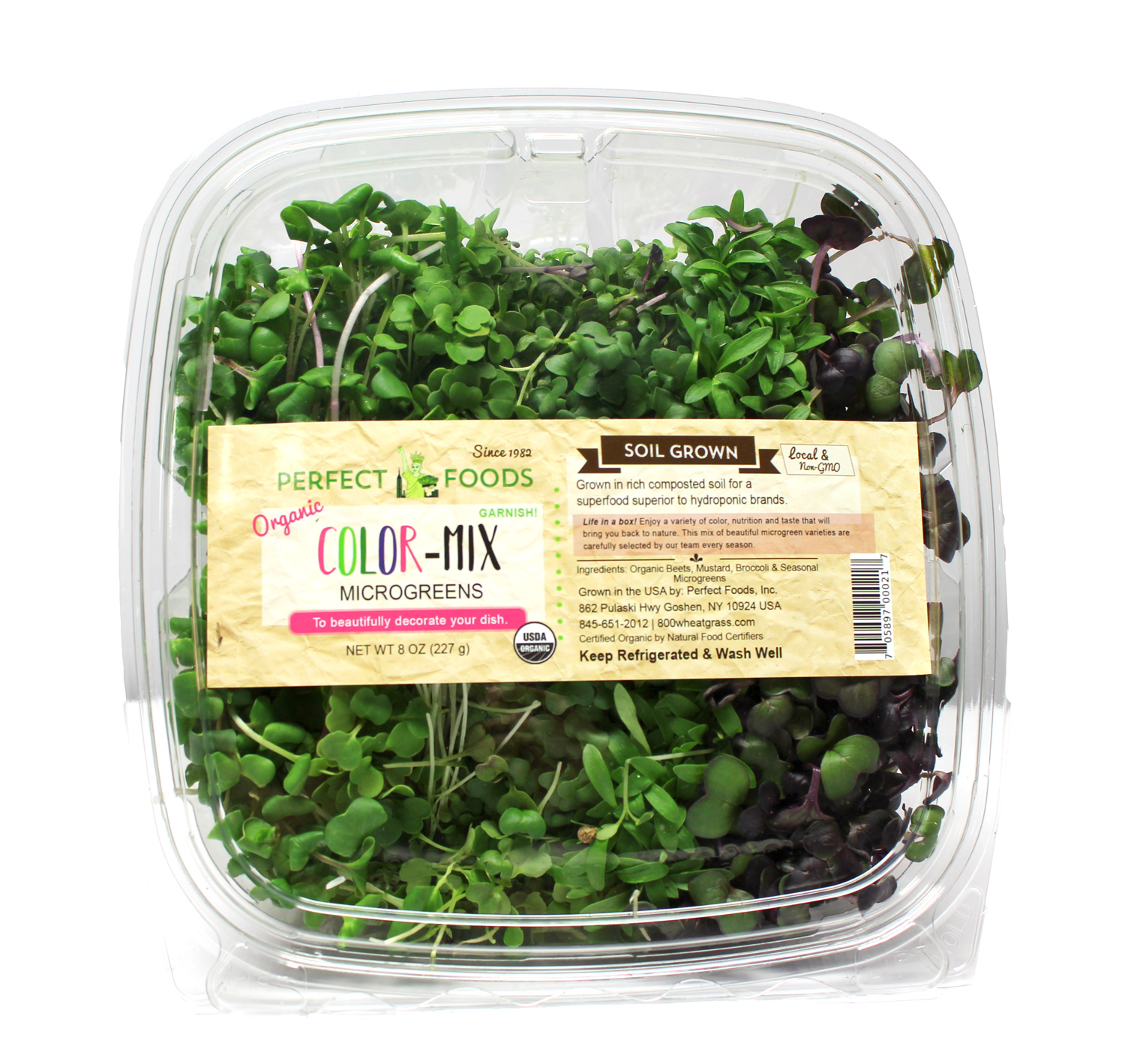 Color Mix Microgreens Perfect Foods