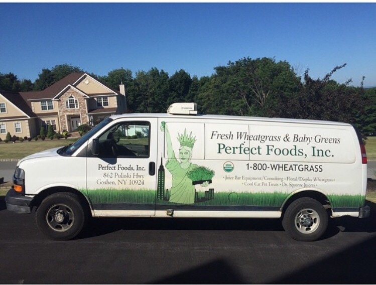 wheatgrass van