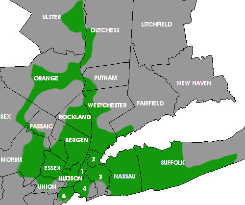 delivery region