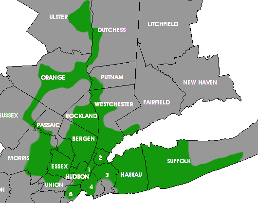 Stores 1 delivery region