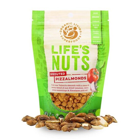 Organic Raw Sprouted Pizzalmond - 1.4 oz