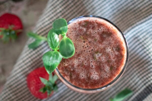 Sunflower Microgreen Smoothie