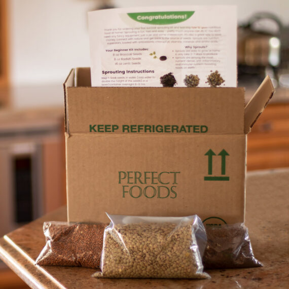 seed sprouting kit square