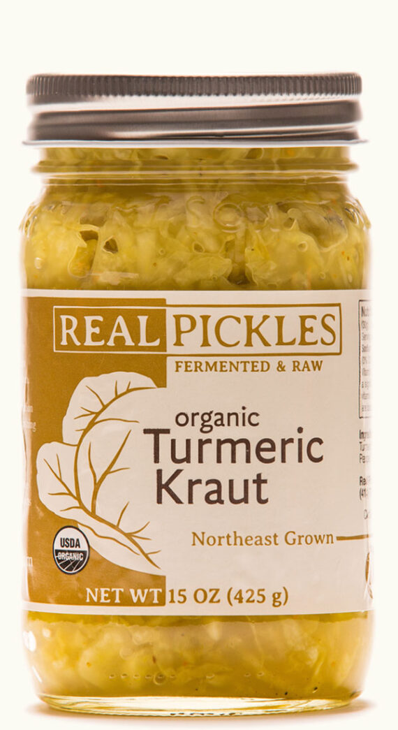 organic tumeric sauerkraut real pickles