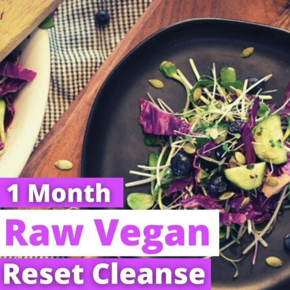 1 month raw vegan thumbnail