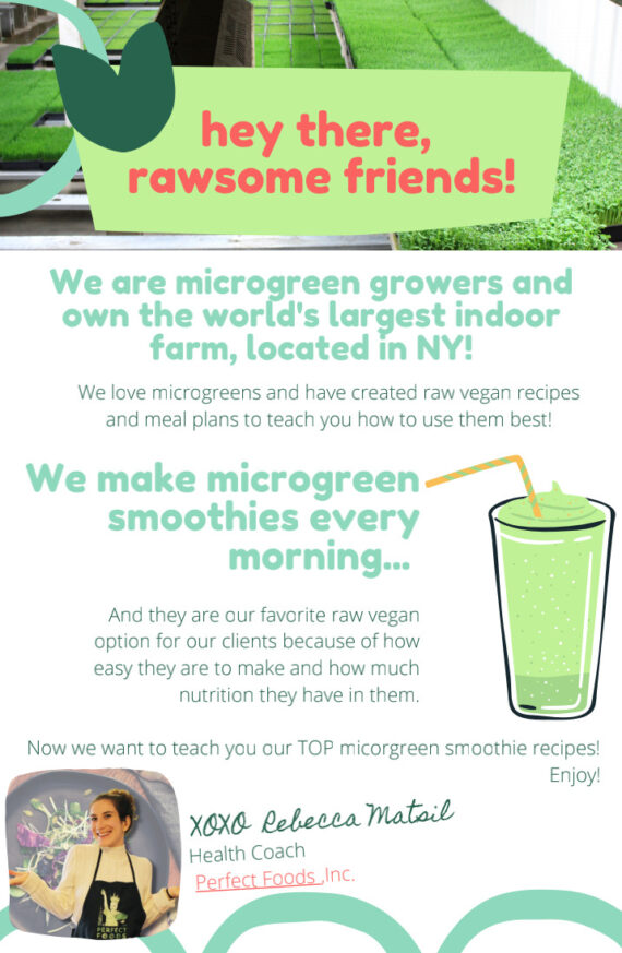 Microgreen Smoothie Recipes