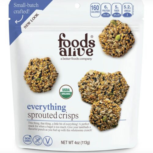 Raw Sprouted Everything Crackers